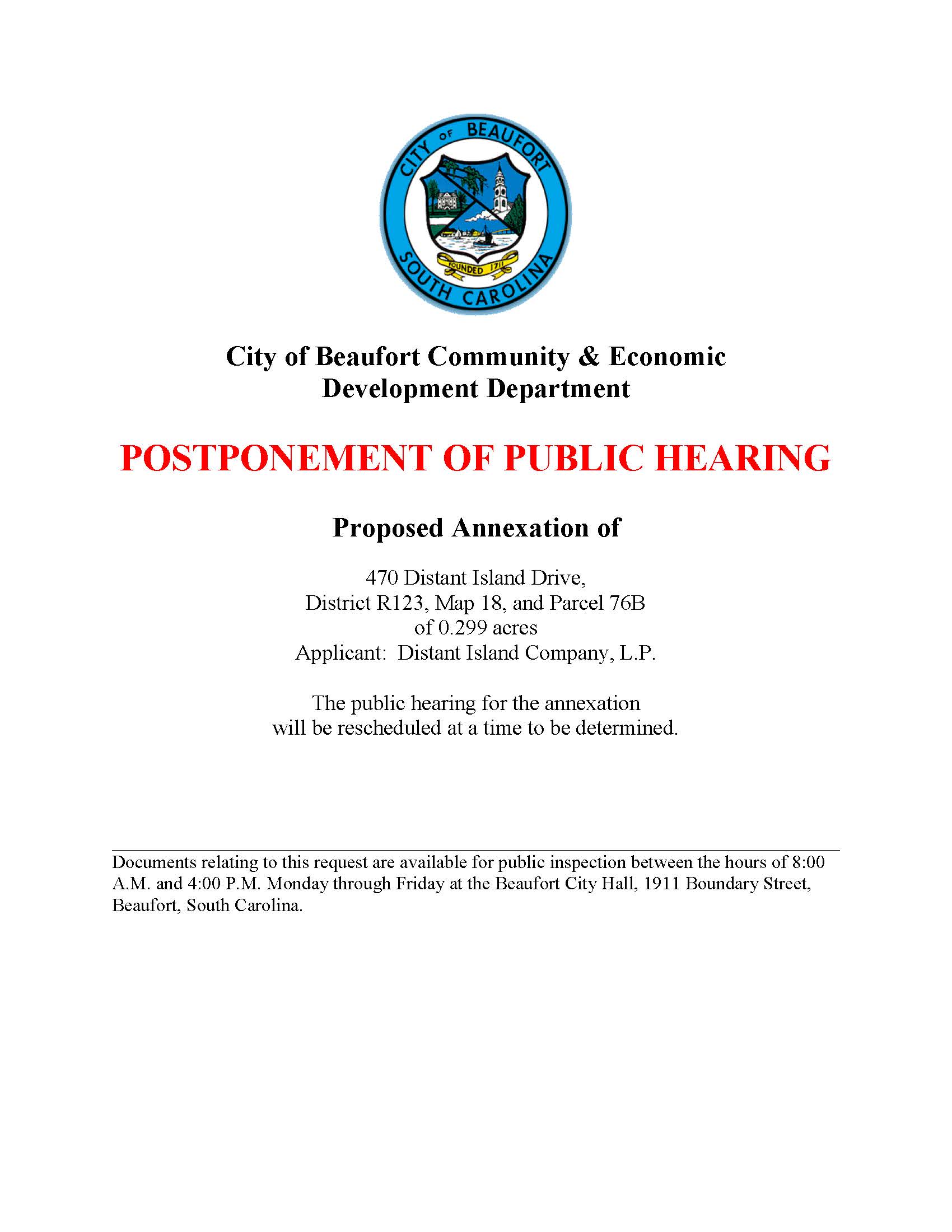 Distant island drive_annexation_Notice of public hearing_reschedule (003)