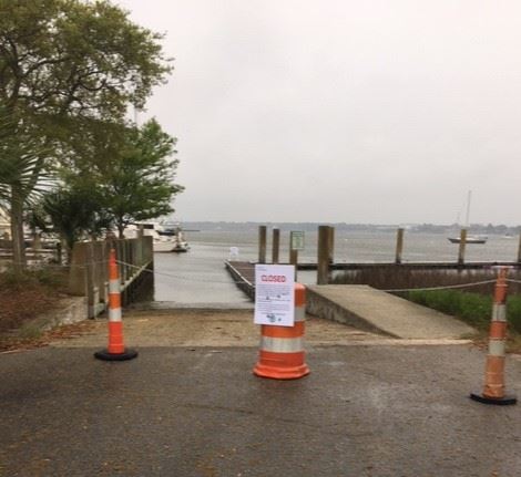 Marina Parking Lot Landing