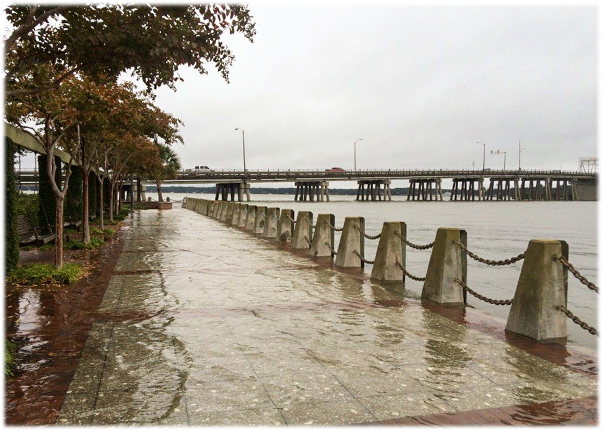 The Point and Downtown Drainage Study - flood image