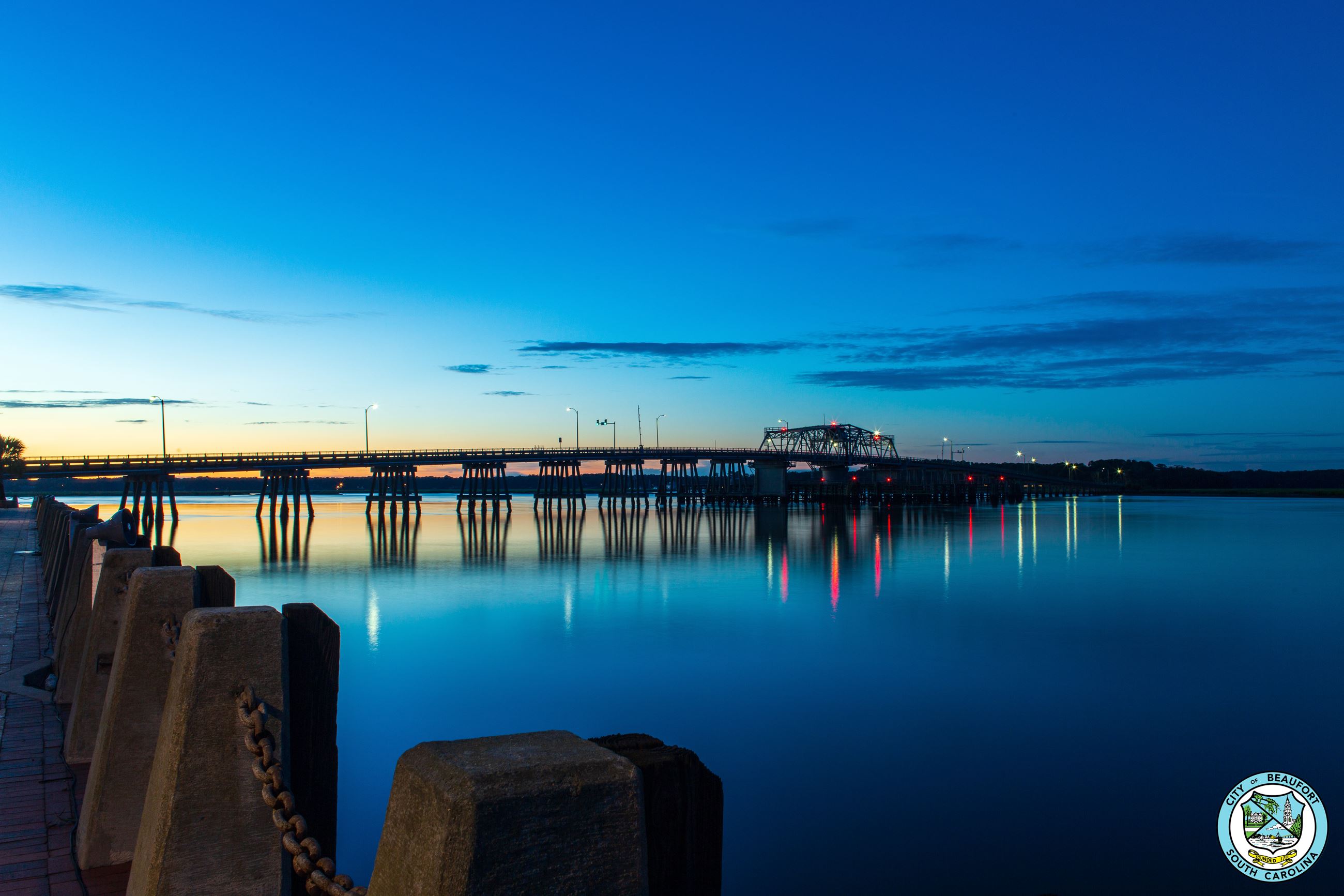 Bridge at dusk