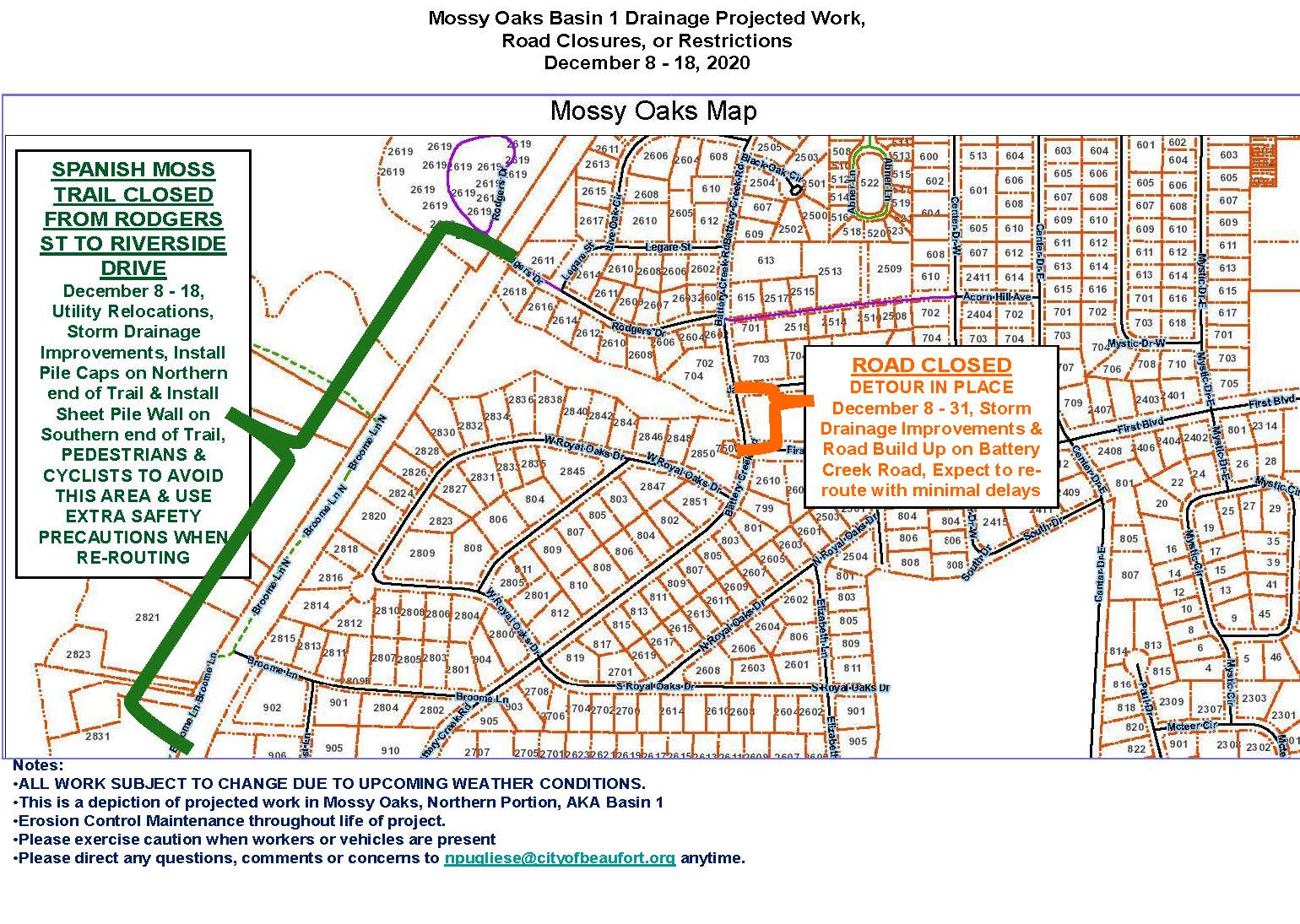 Basin 1 thru Dec. 18