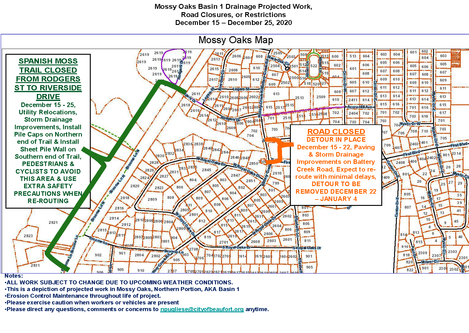 Basin 1 through Dec. 25