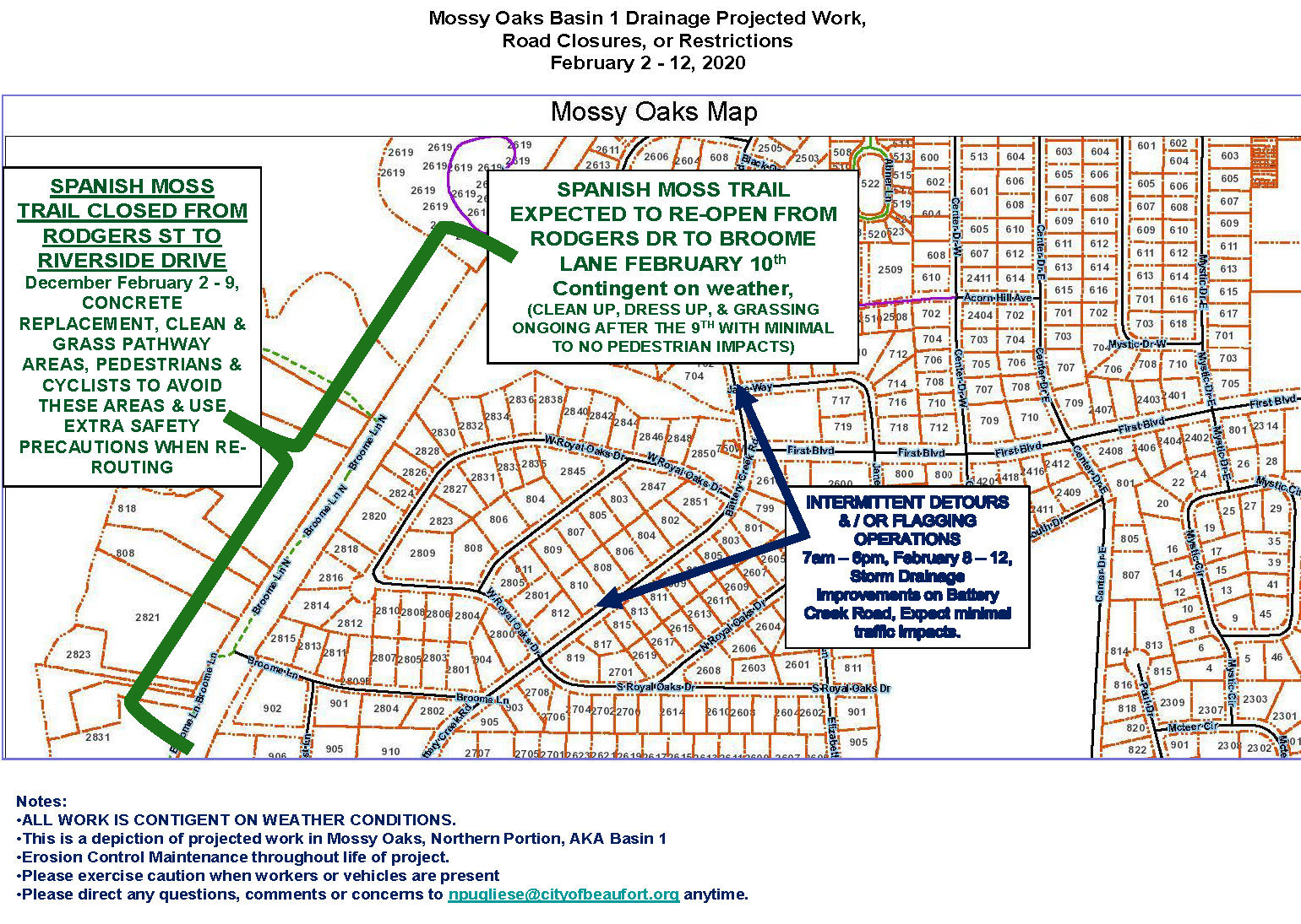 Basin 1 through Feb. 12