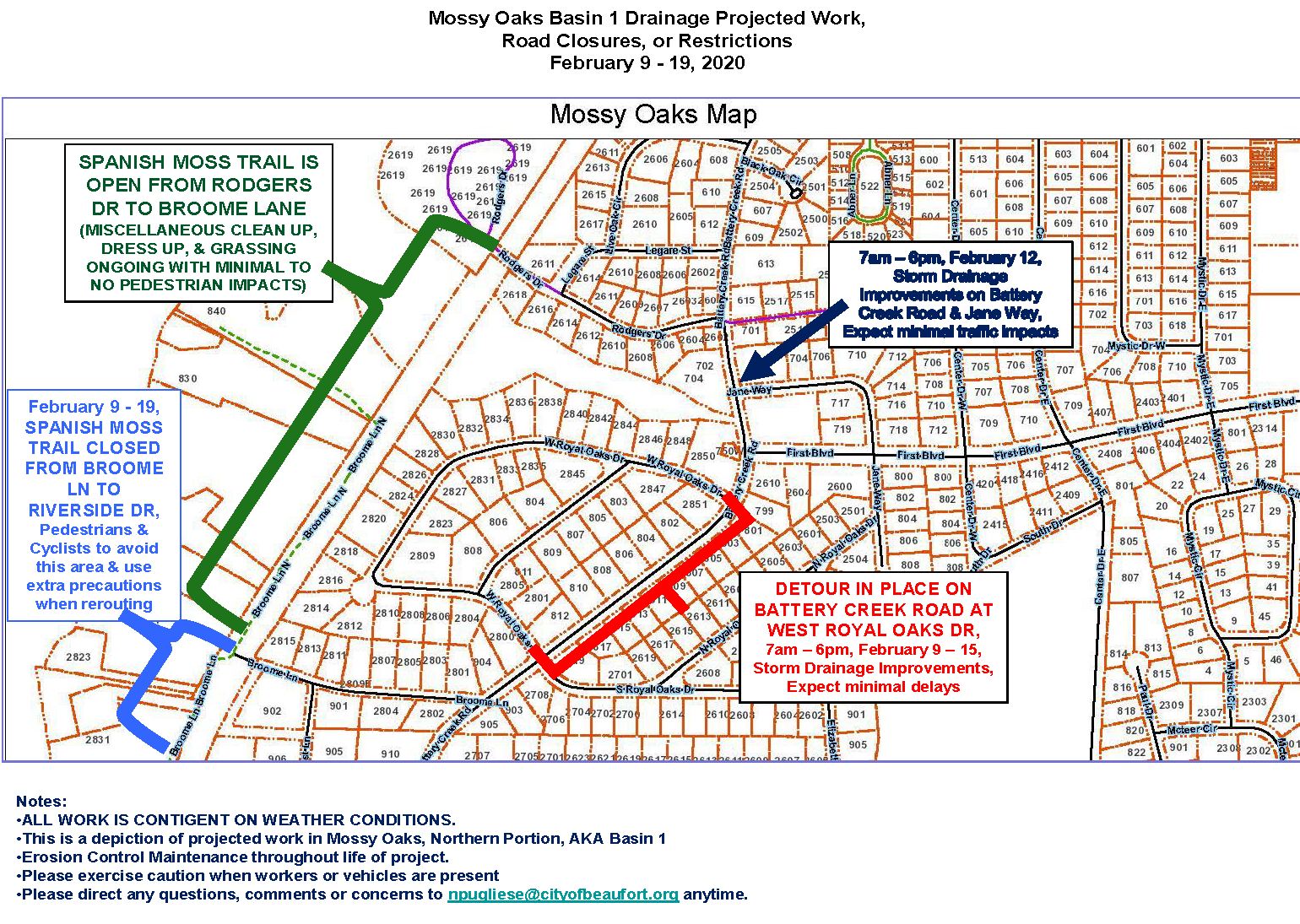 Basin 1 thru Feb. 19
