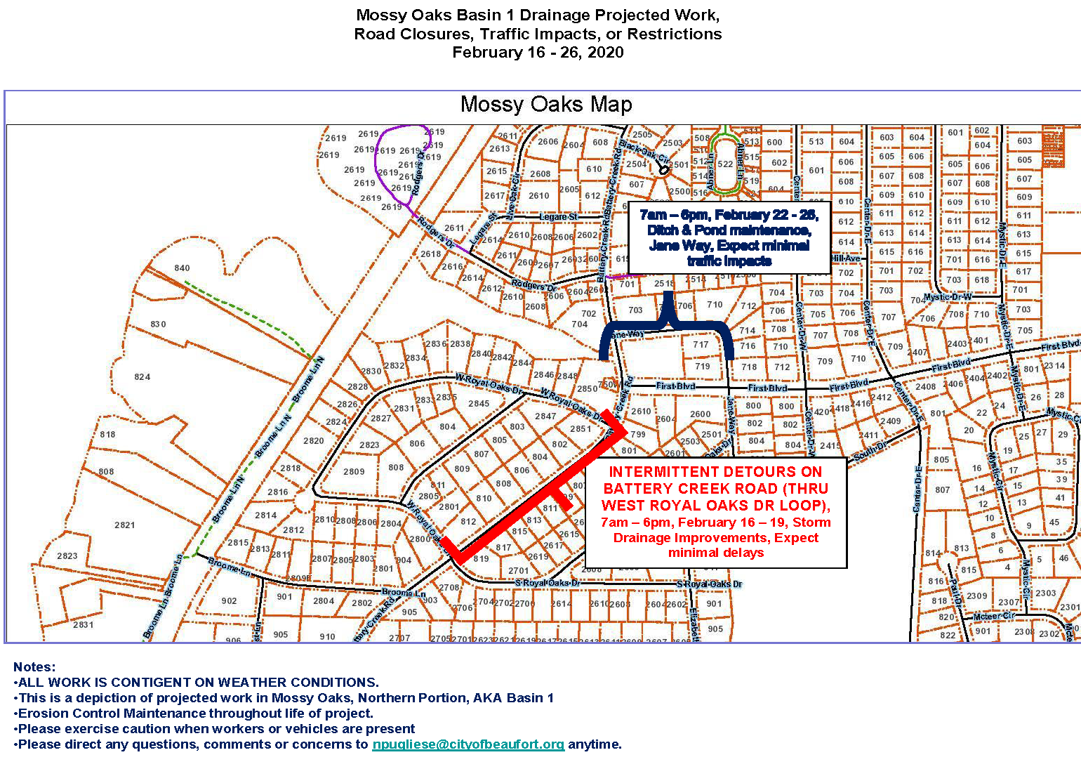 Basin 1 thru Feb. 28