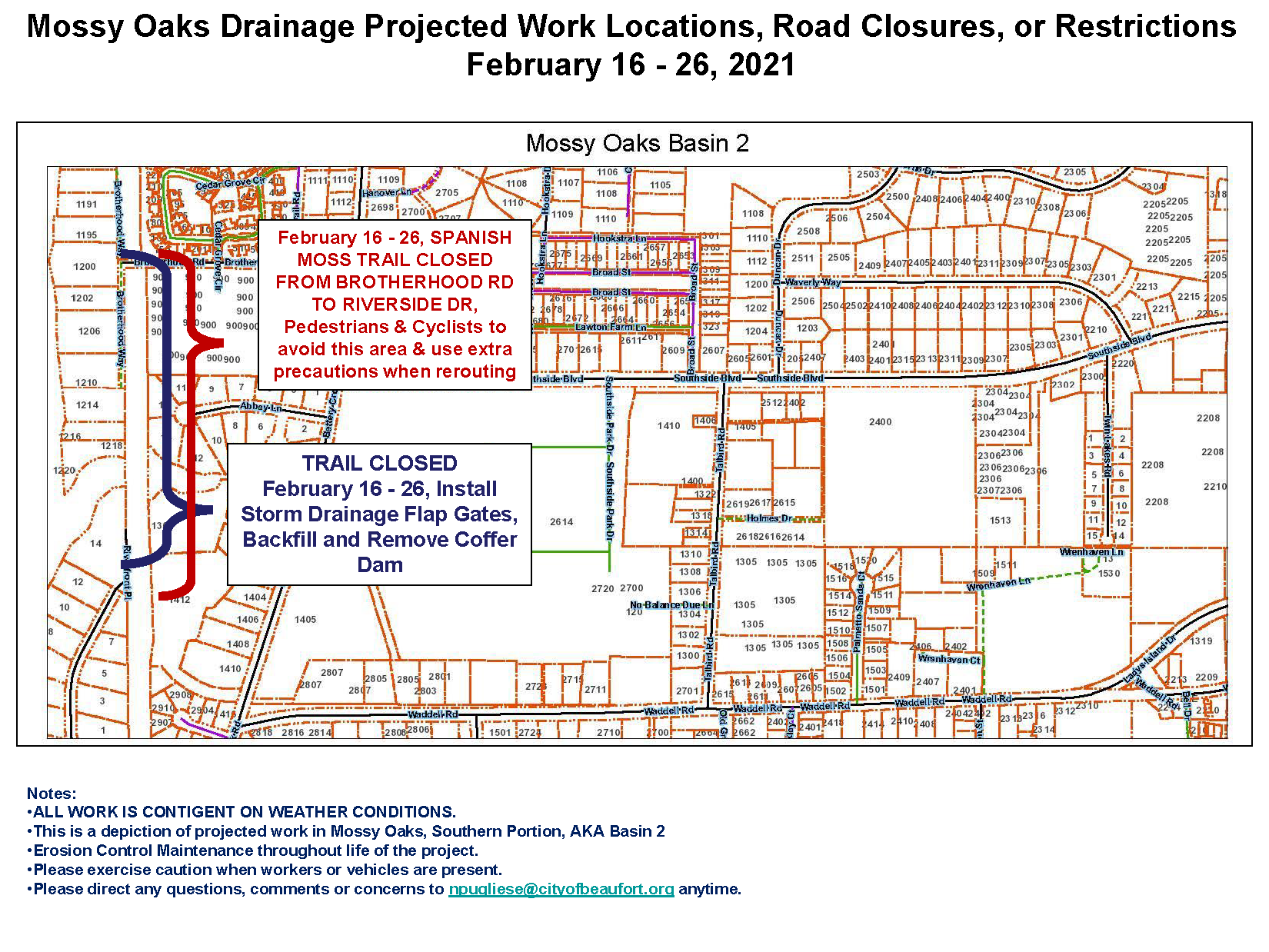 Basin 2 thru Feb. 28