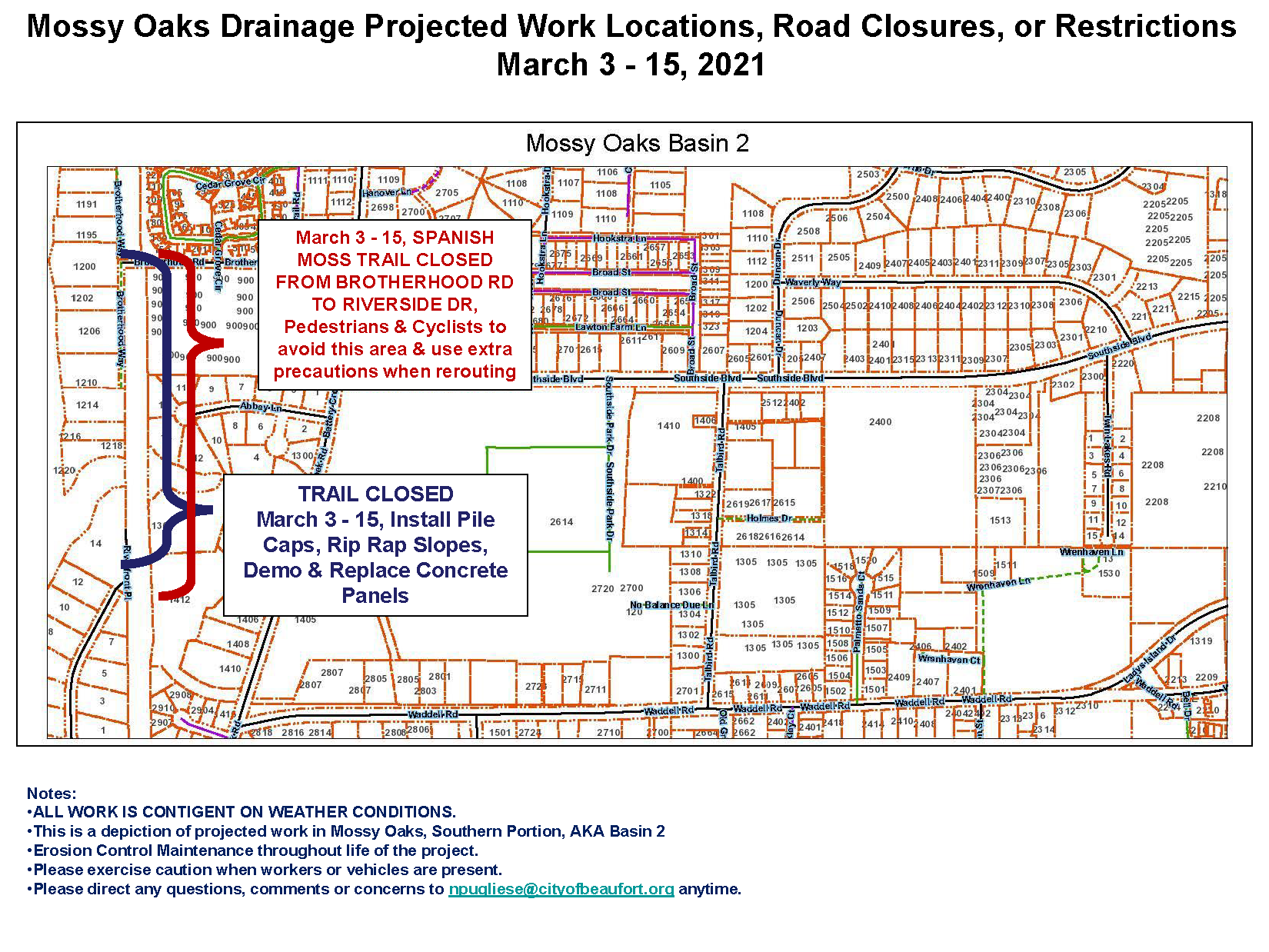 Basin 2 thru March 15