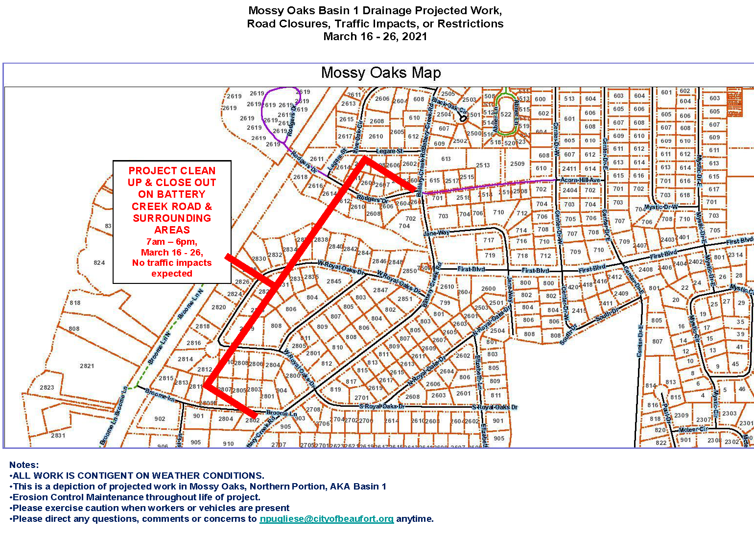 Basin 1  March 16-26