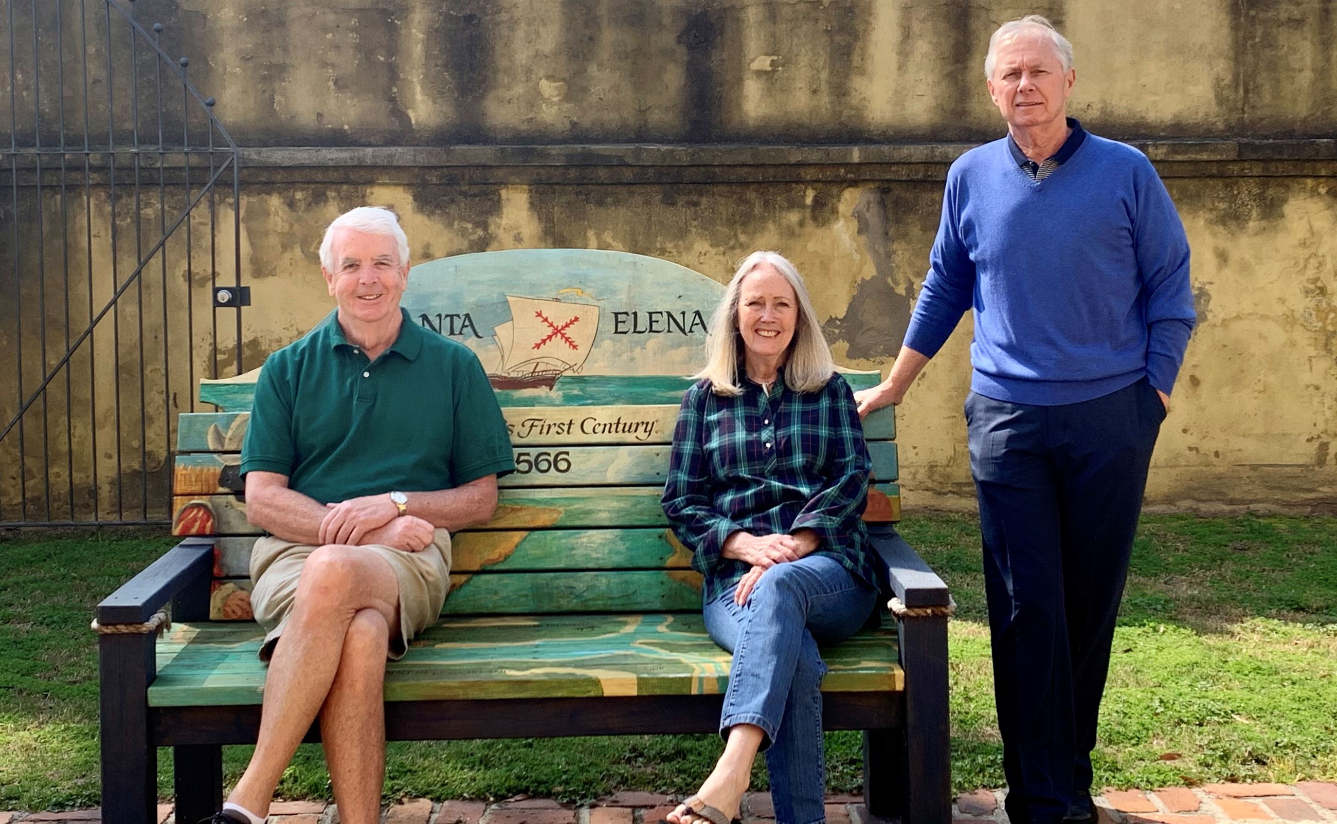 Tom Kelley, left, Kathy Mixon and Steve Guida (2)_Cropped