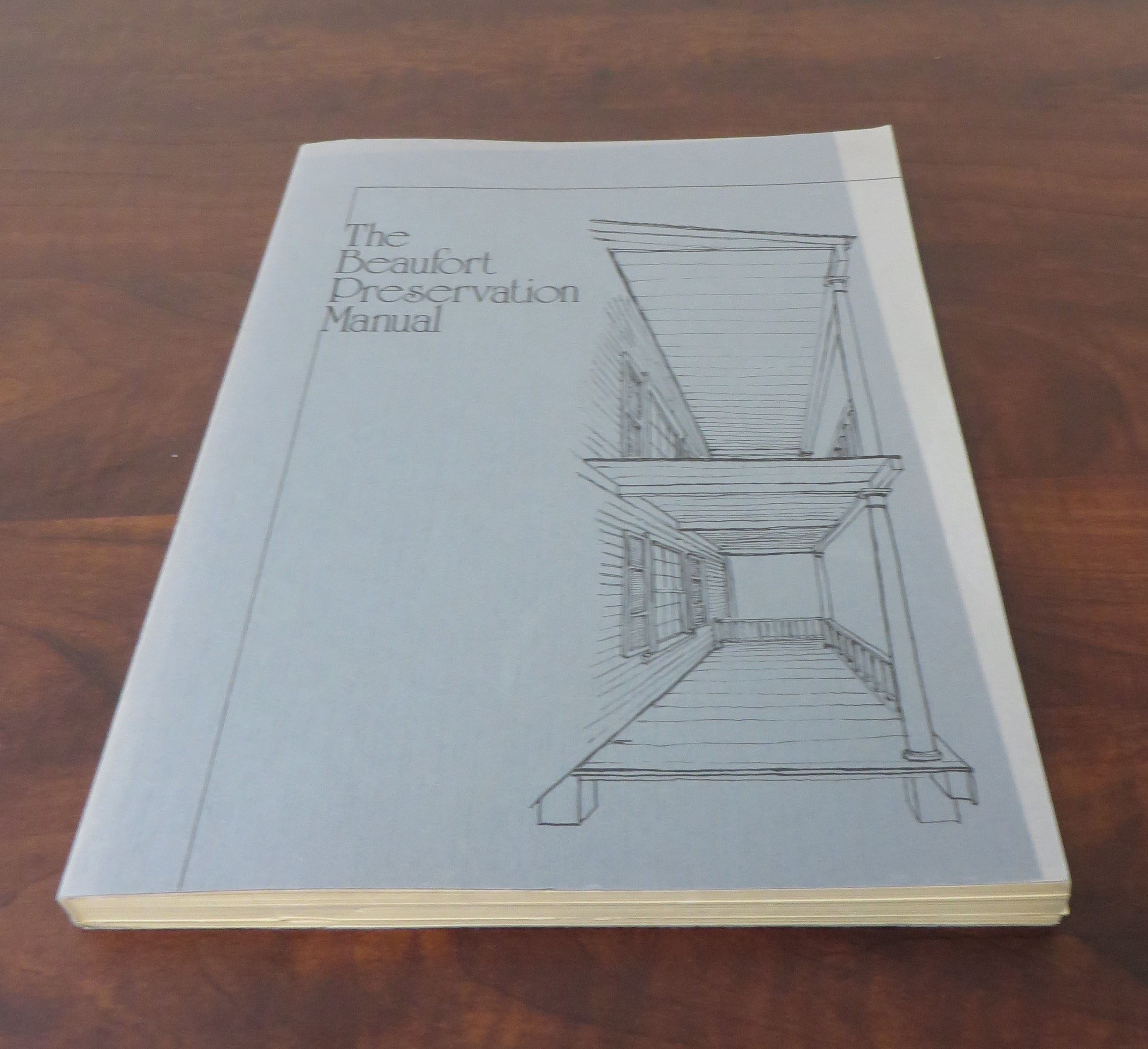 Beaufort Preservation Manual cover