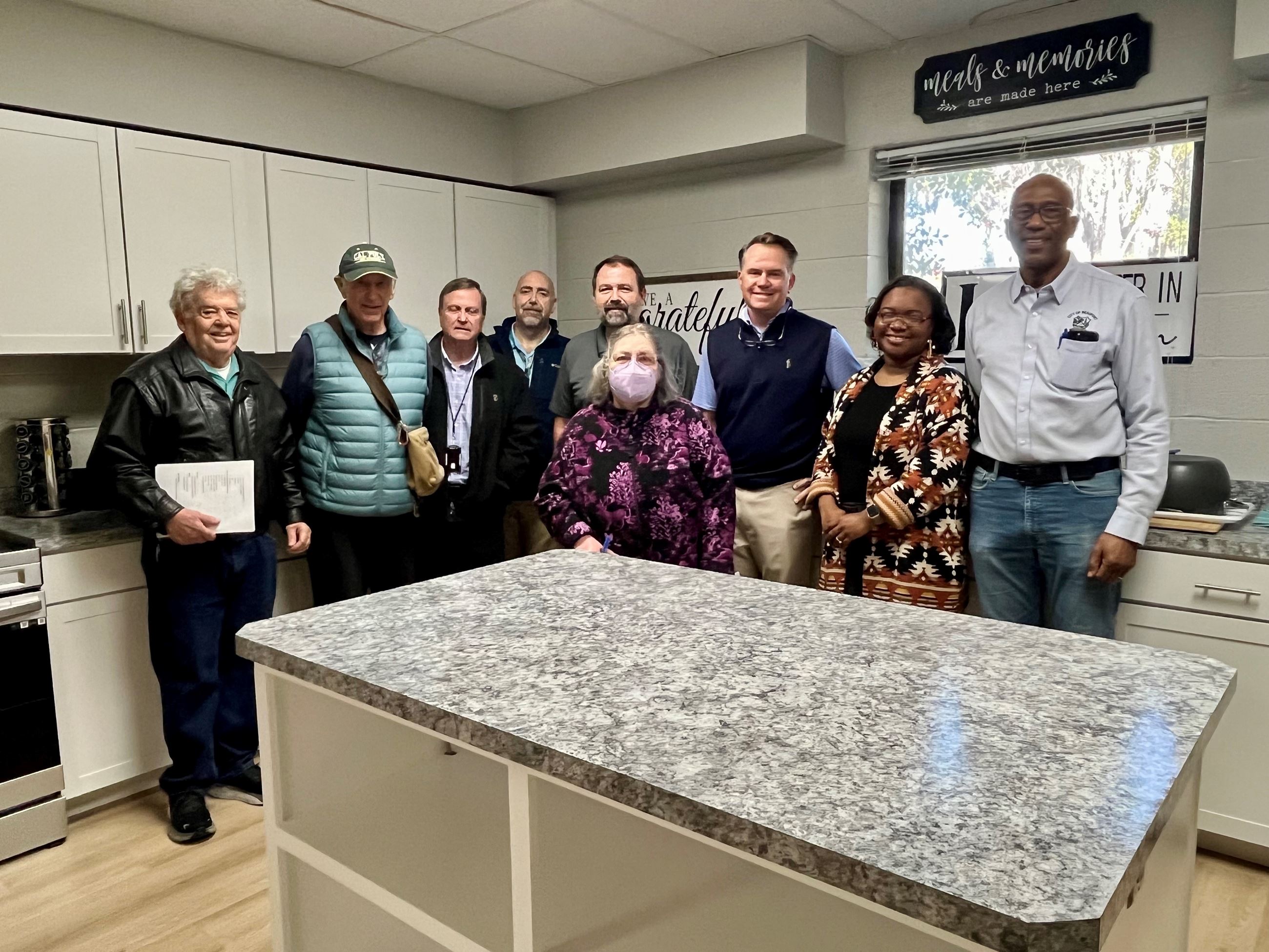 Group photo of Charles Lind Brown Task Force